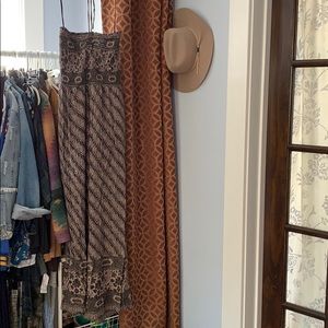 Free People Smocked Bohemian Jumpsuit (S)